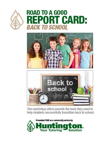 Road to Good Report Card - Tips Workbook  [ HPT301.4 ]